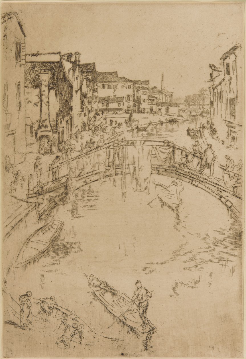 Köprü, Santa Marta by James Abbott McNeill Whistler