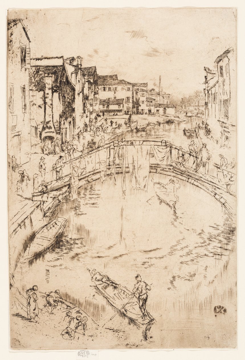 Köprü, Santa Marta by James Abbott McNeill Whistler
