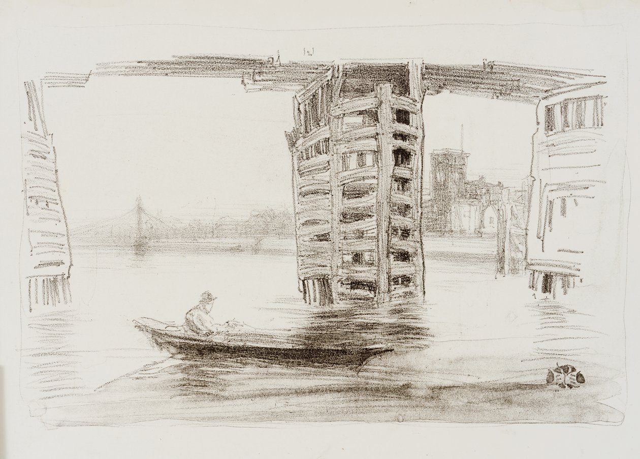 Geniş Köprü by James Abbott McNeill Whistler