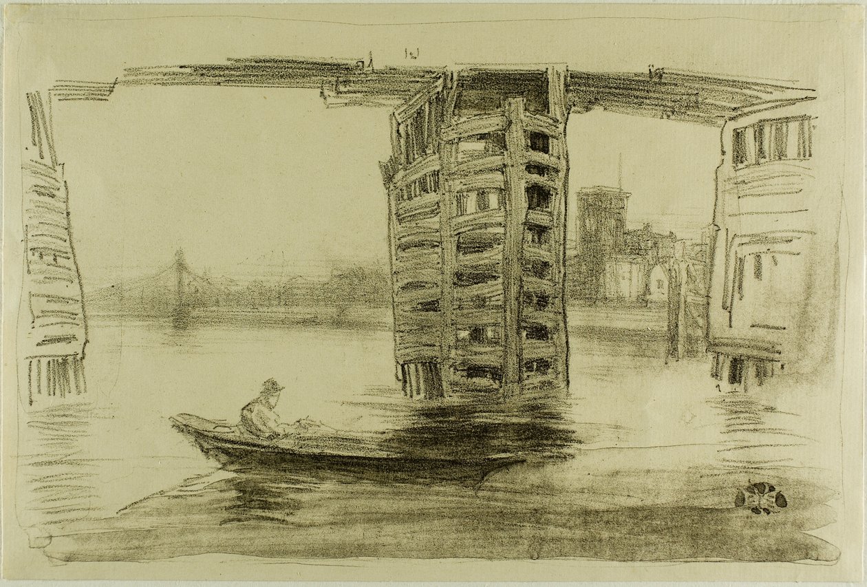 Geniş Köprü by James Abbott McNeill Whistler