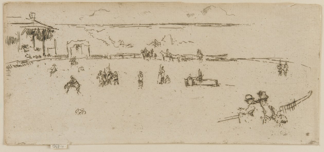 Bucking Horse, Vahşi Batı by James Abbott McNeill Whistler
