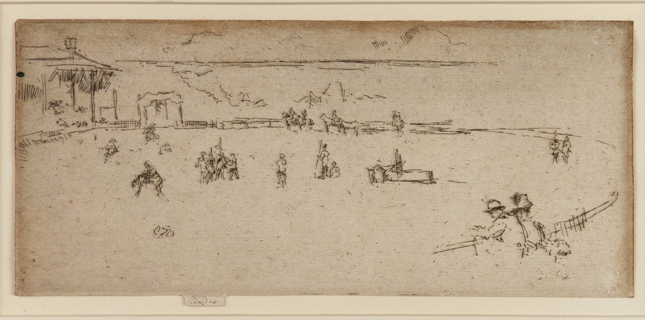 Bucking Horse, Vahşi Batı by James Abbott McNeill Whistler