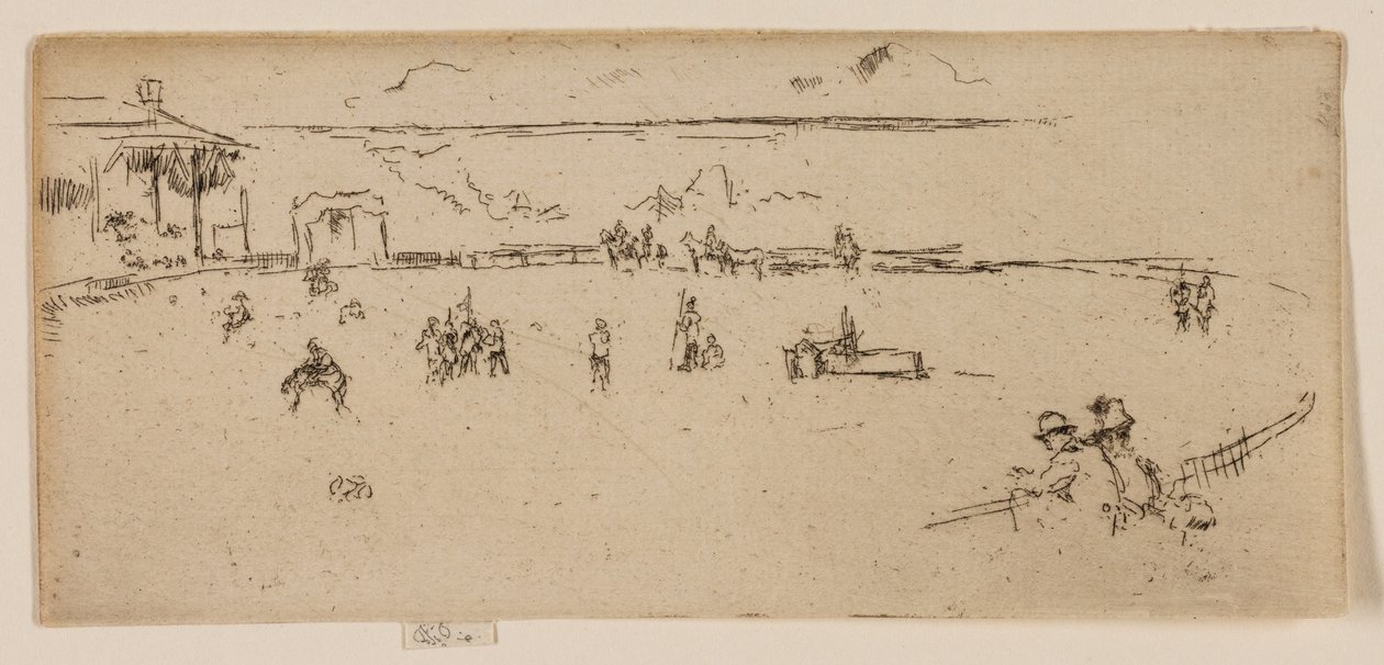 Bucking Horse, Vahşi Batı by James Abbott McNeill Whistler