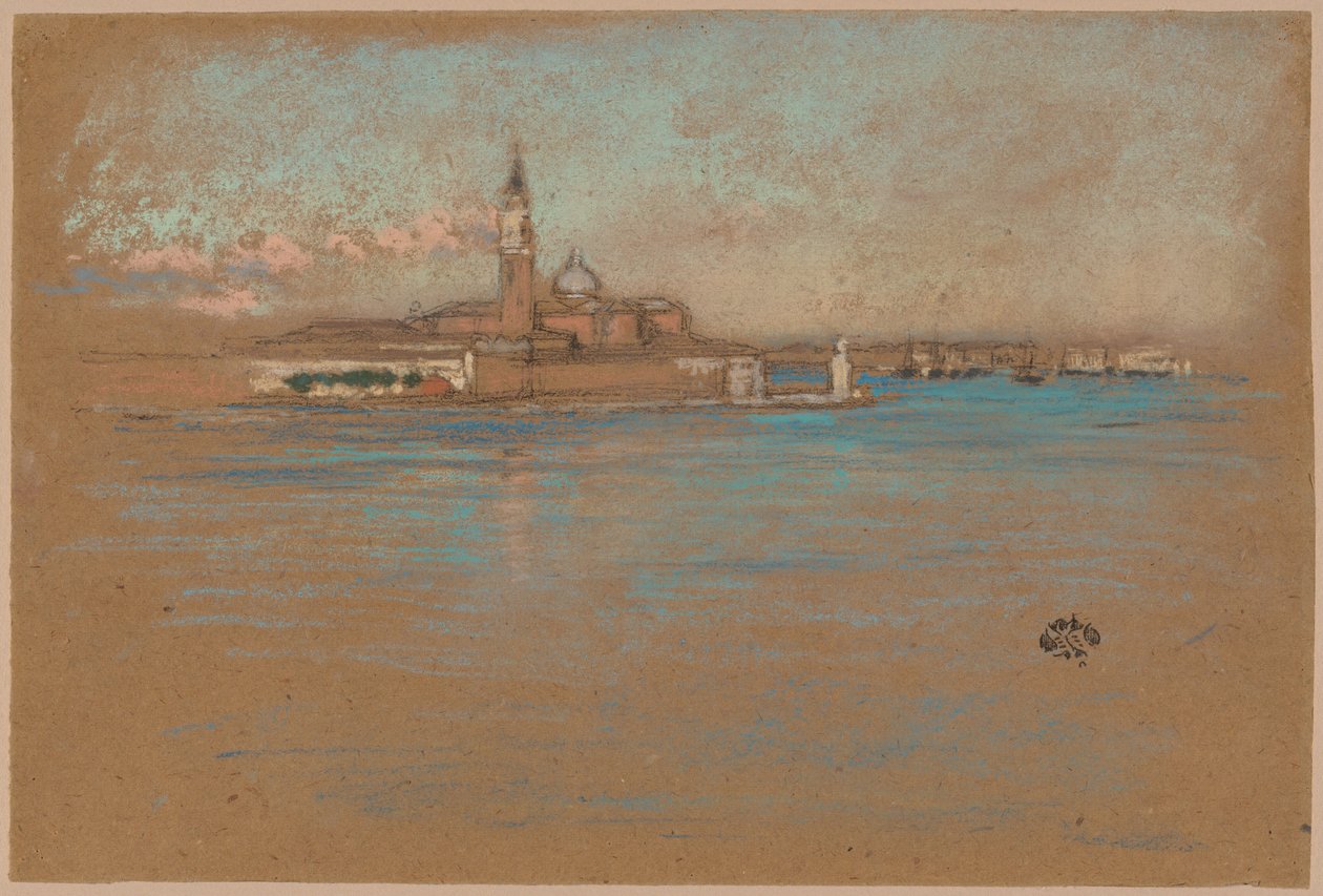 San Giorgio Maggiore Kilisesi by James Abbott McNeill Whistler