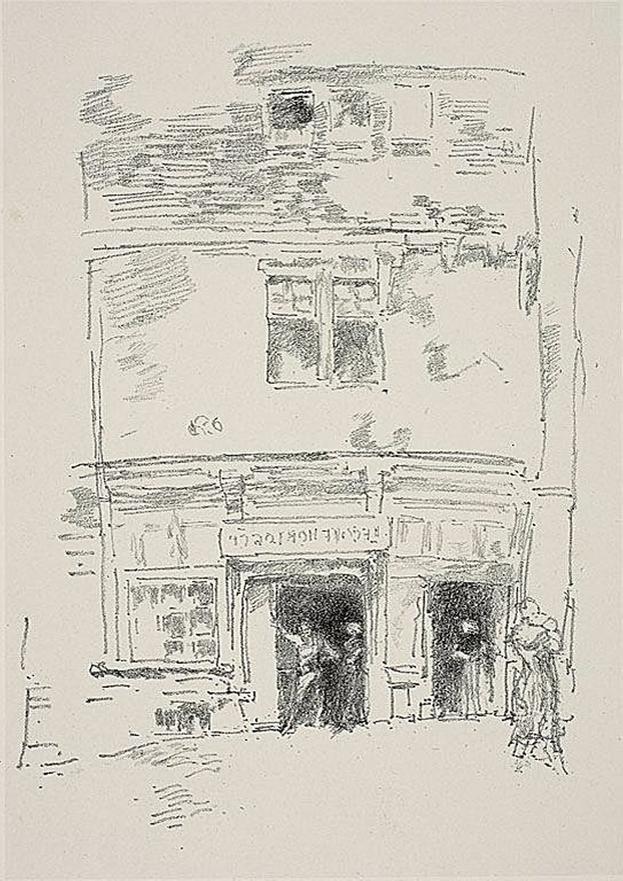 Saat Yapıcılar, Paimpol by James Abbott McNeill Whistler