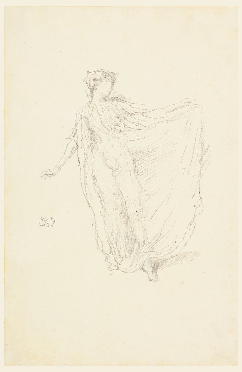 dans eden kız by James Abbott McNeill Whistler