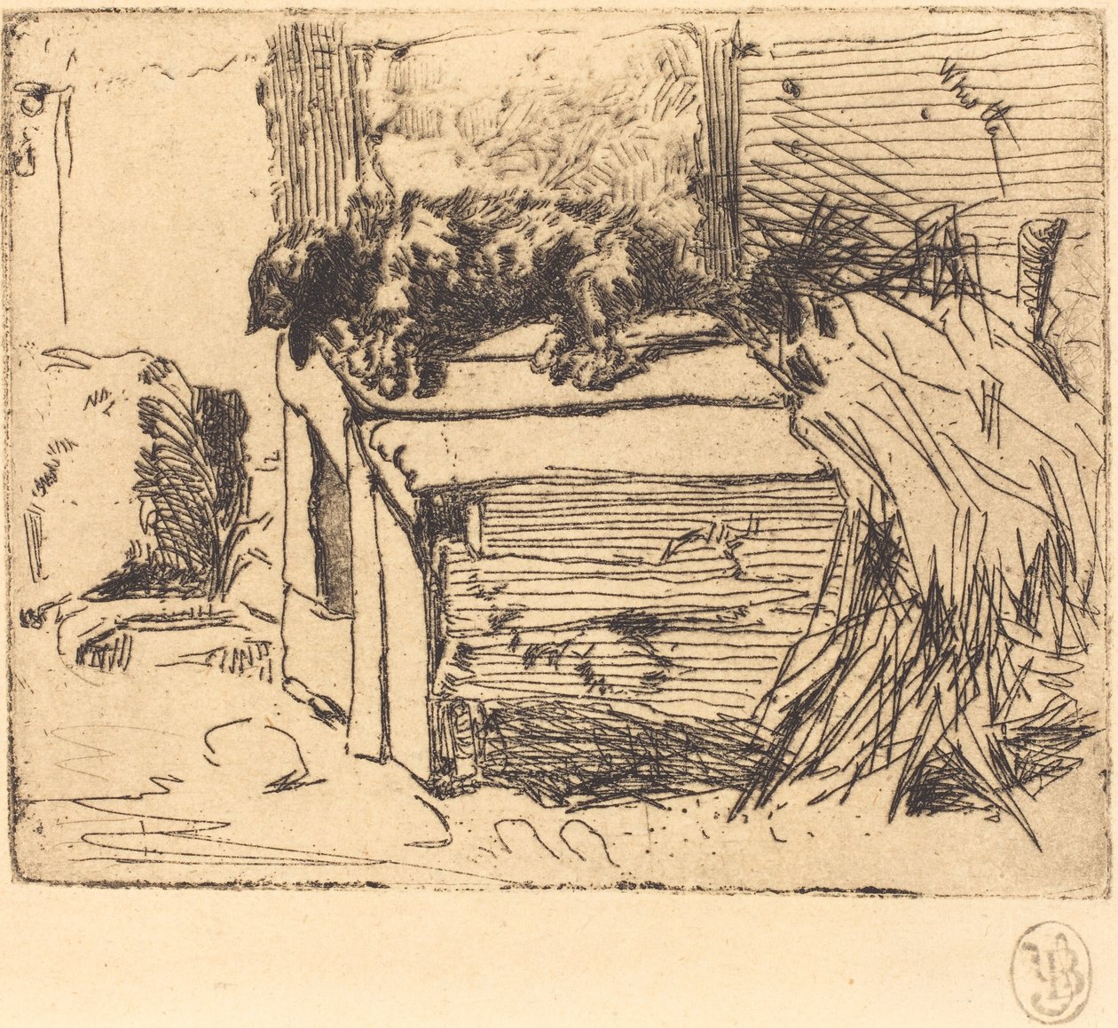 Kulübedeki Köpek by James Abbott McNeill Whistler