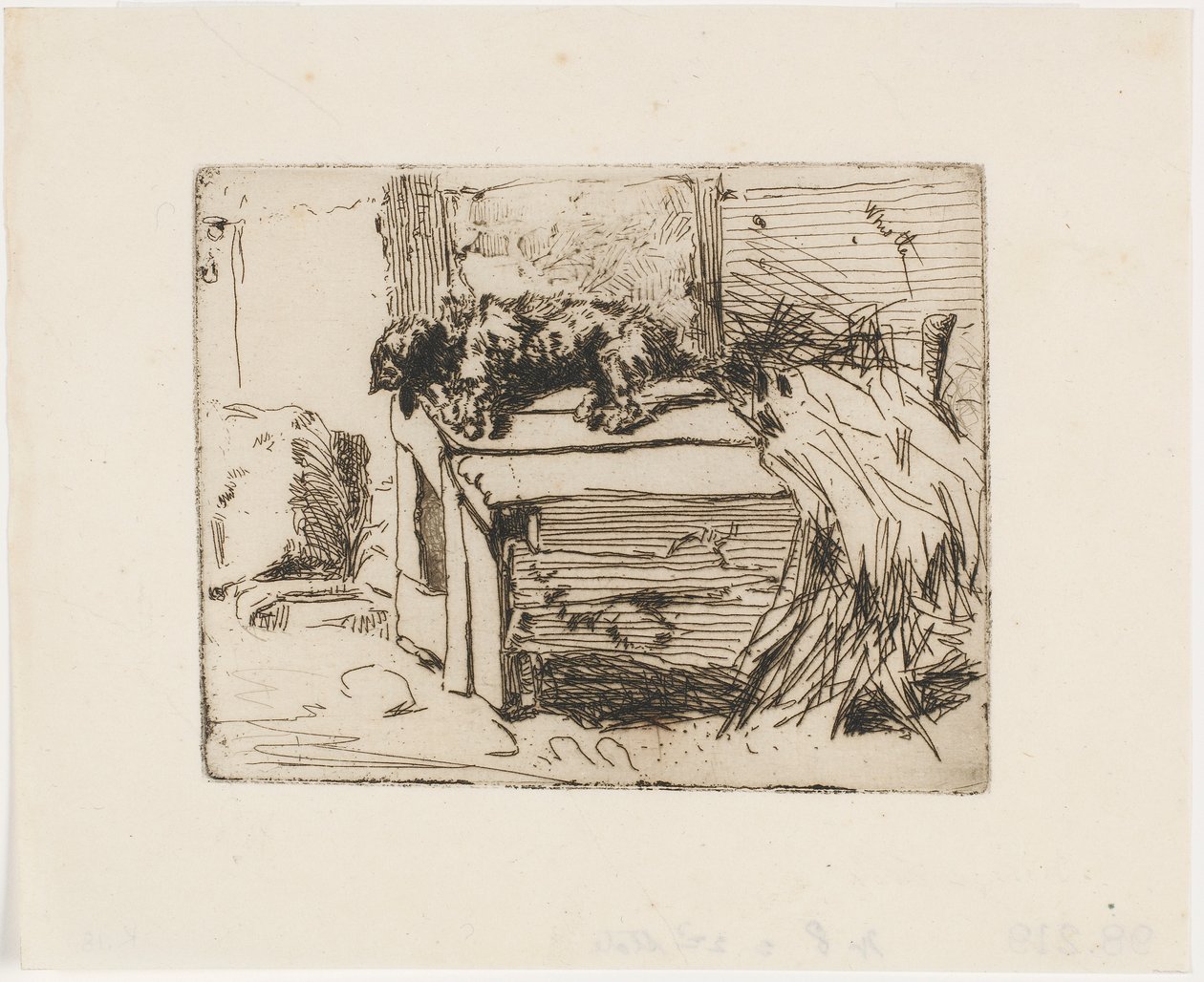Kulübedeki Köpek by James Abbott McNeill Whistler