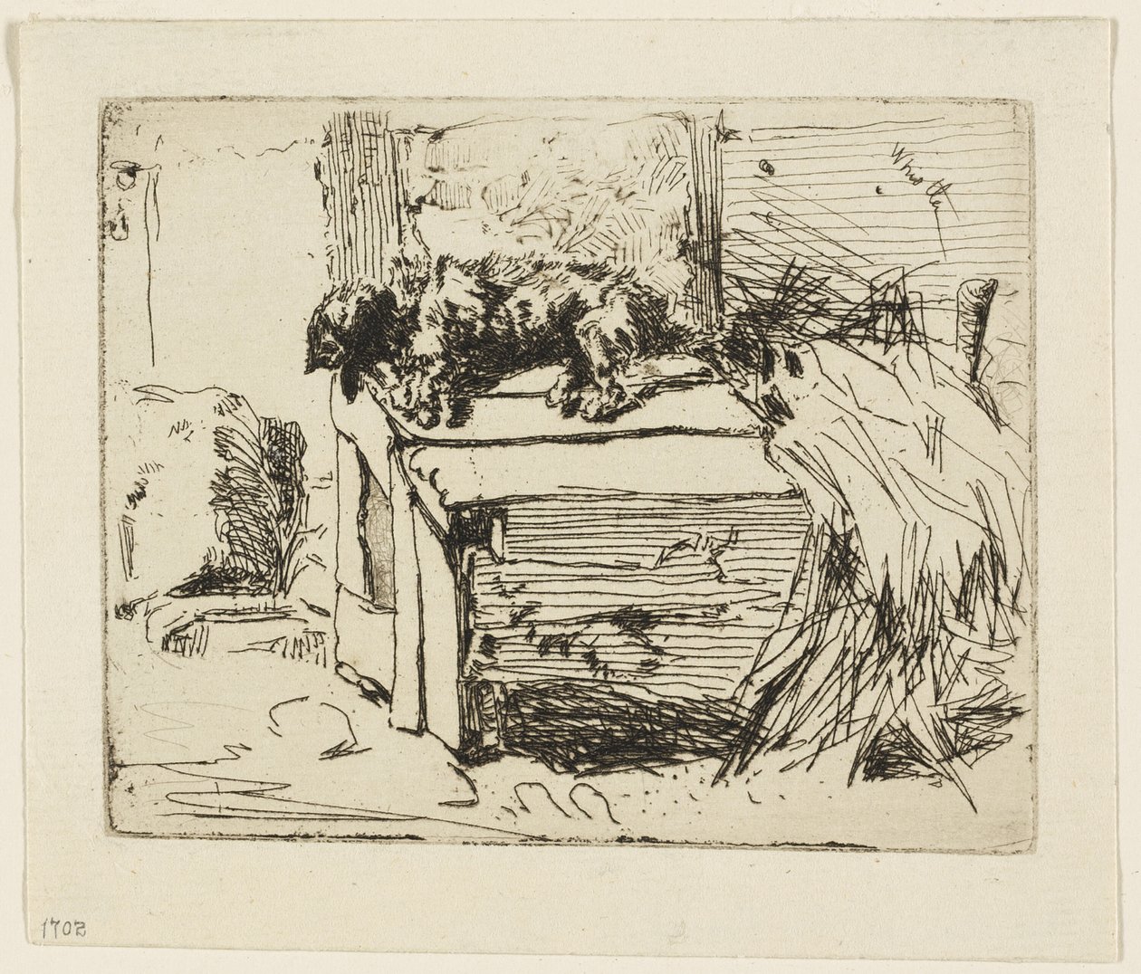 Kulübedeki Köpek by James Abbott McNeill Whistler