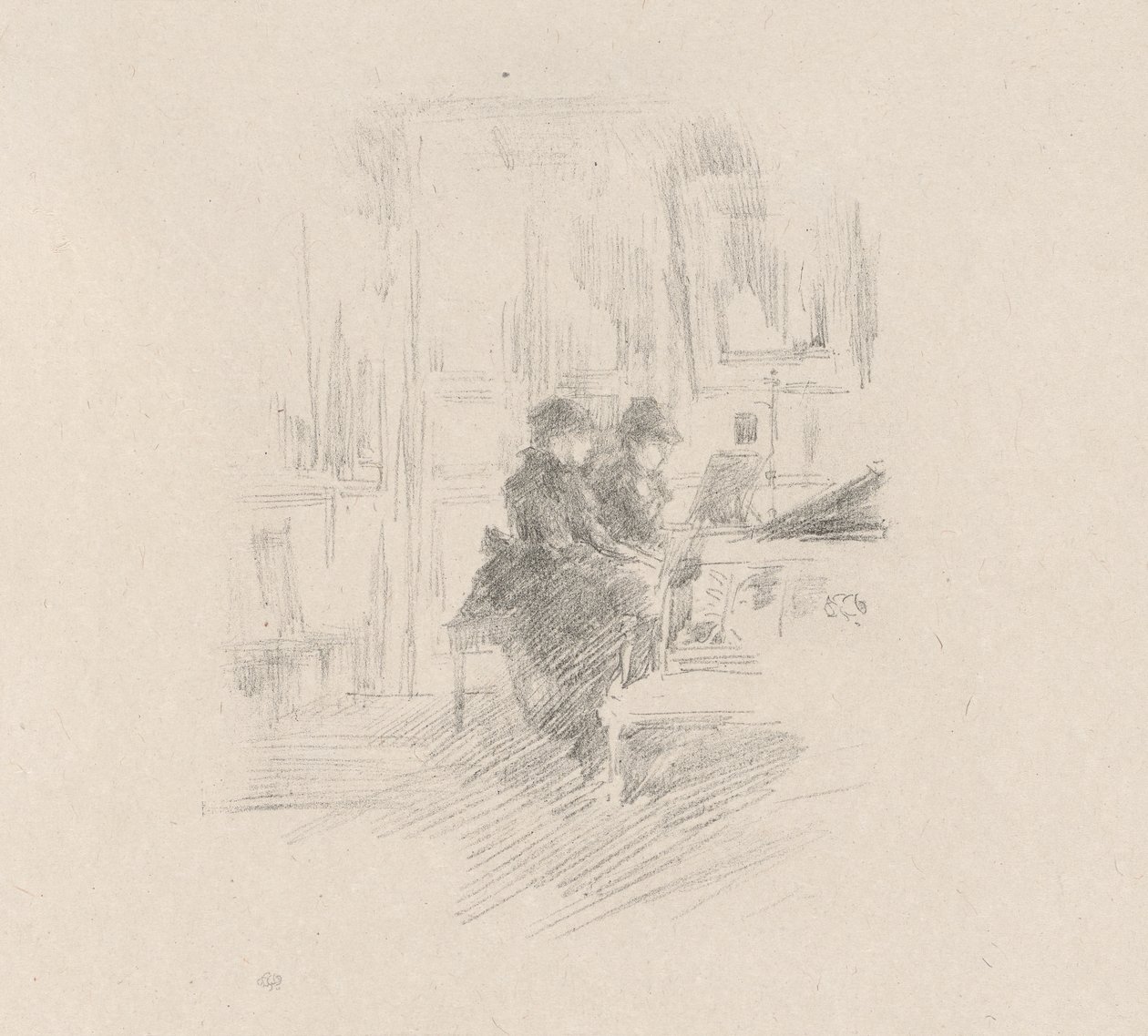 Düet, No. 2 by James Abbott McNeill Whistler