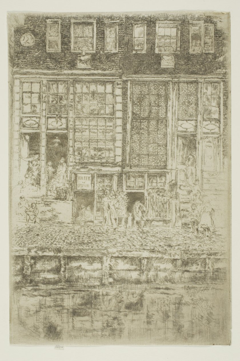 İşlemeli Perde by James Abbott McNeill Whistler