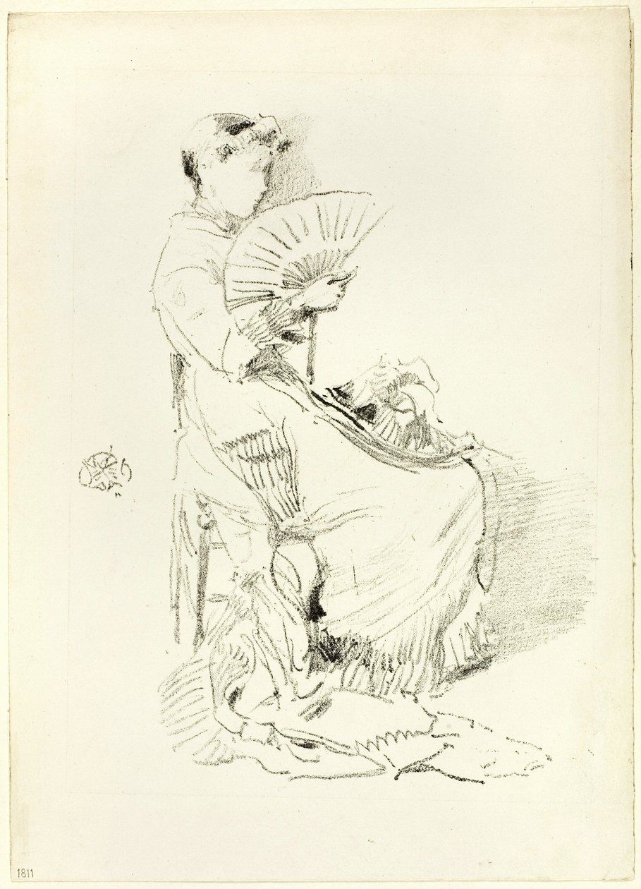 Fan by James Abbott McNeill Whistler