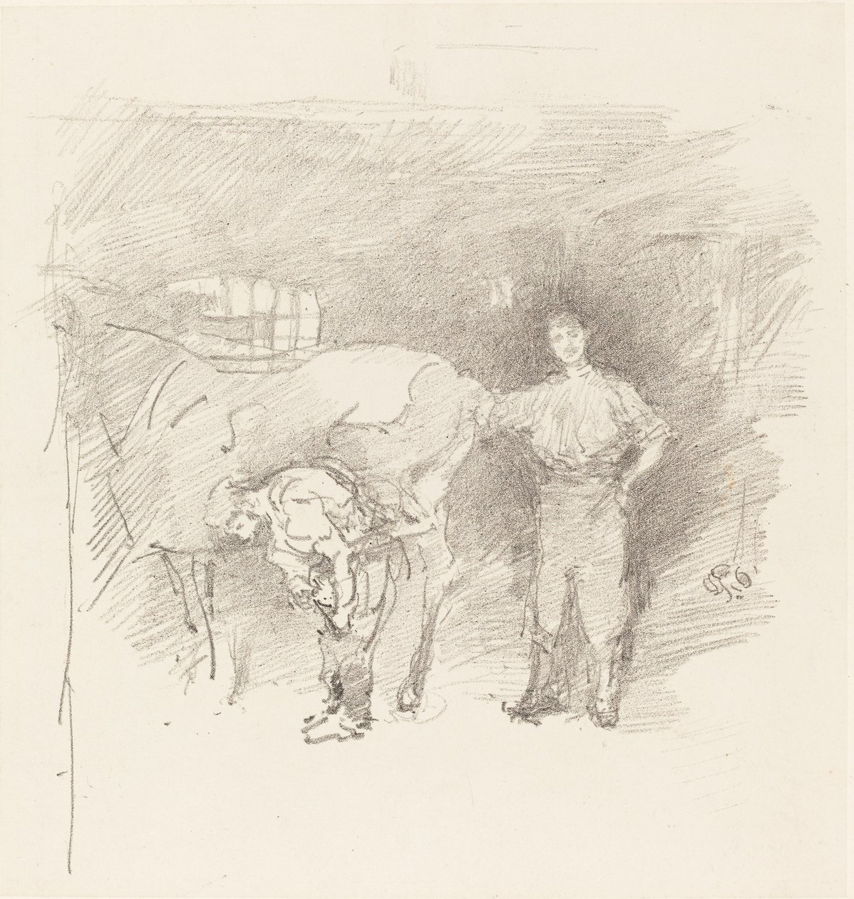 nalbantlar by James Abbott McNeill Whistler