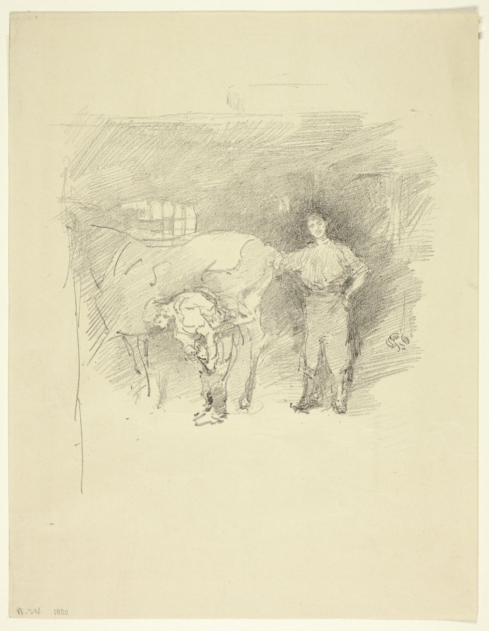 nalbantlar by James Abbott McNeill Whistler
