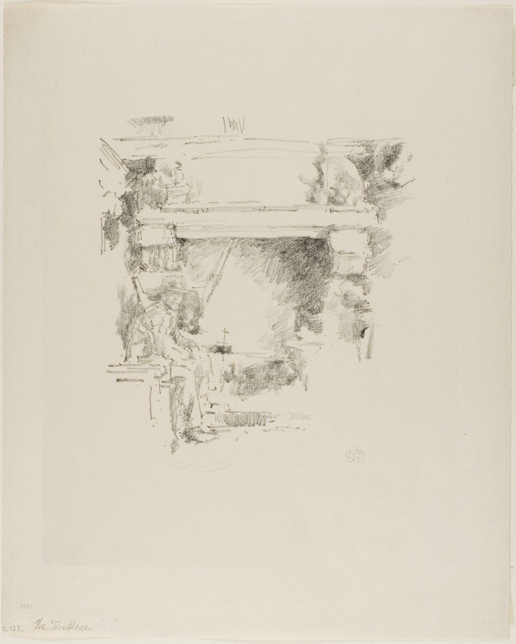Şömine by James Abbott McNeill Whistler