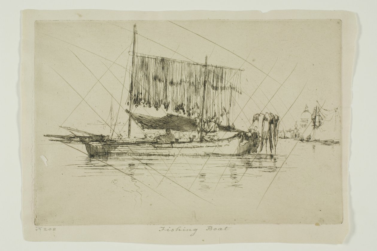 Balıkçı Teknesi by James Abbott McNeill Whistler