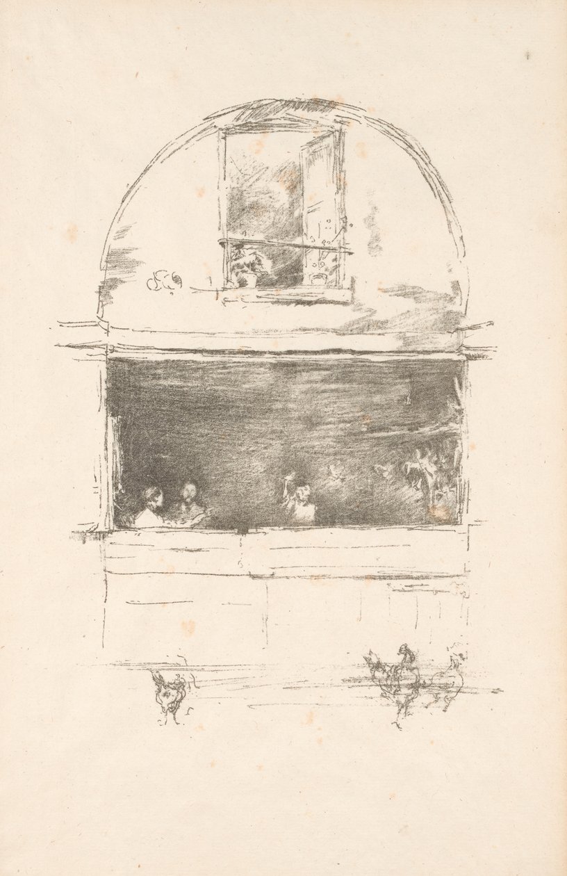 Forge, Passage du Dragon by James Abbott McNeill Whistler