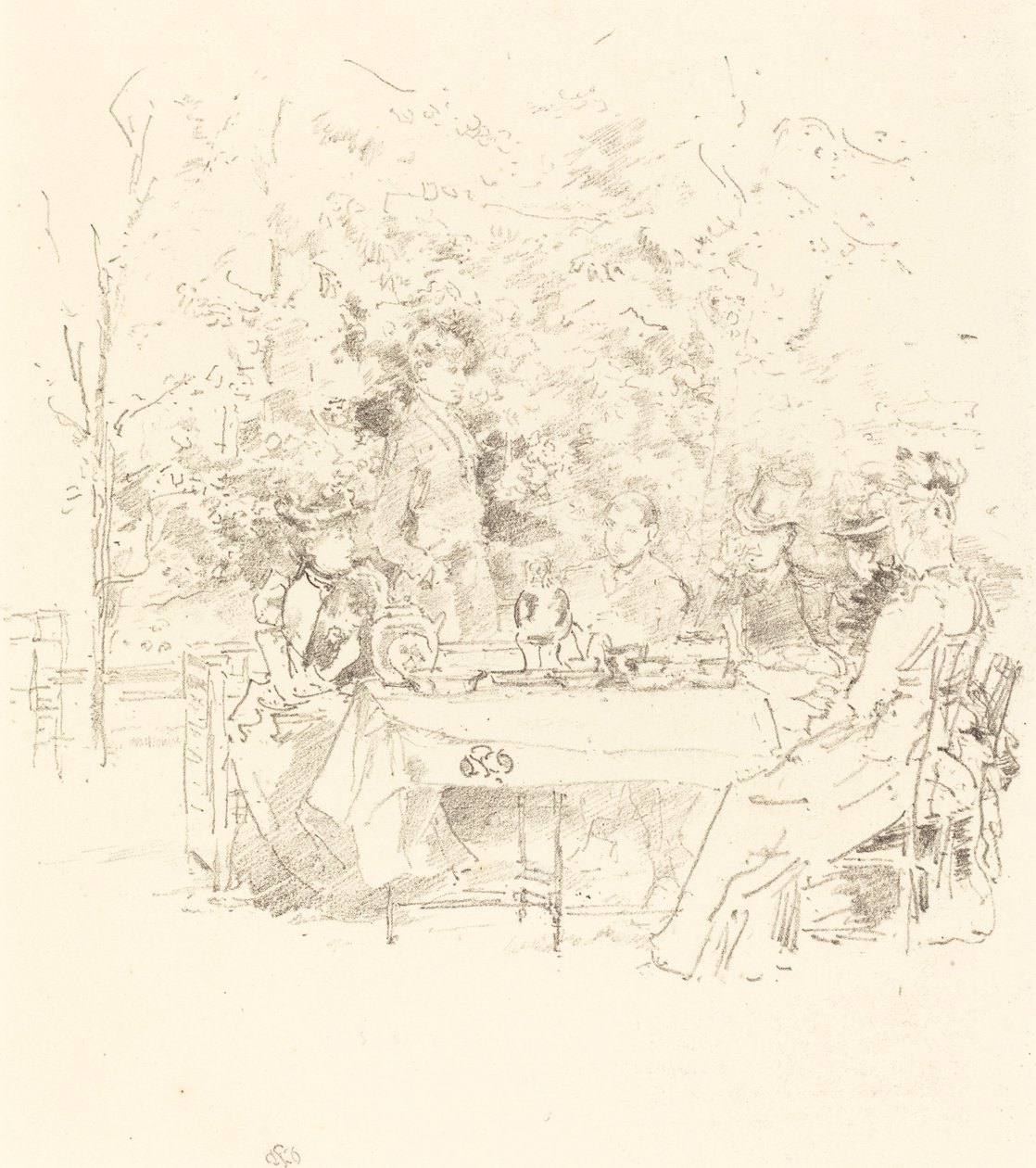 Bahçe by James Abbott McNeill Whistler
