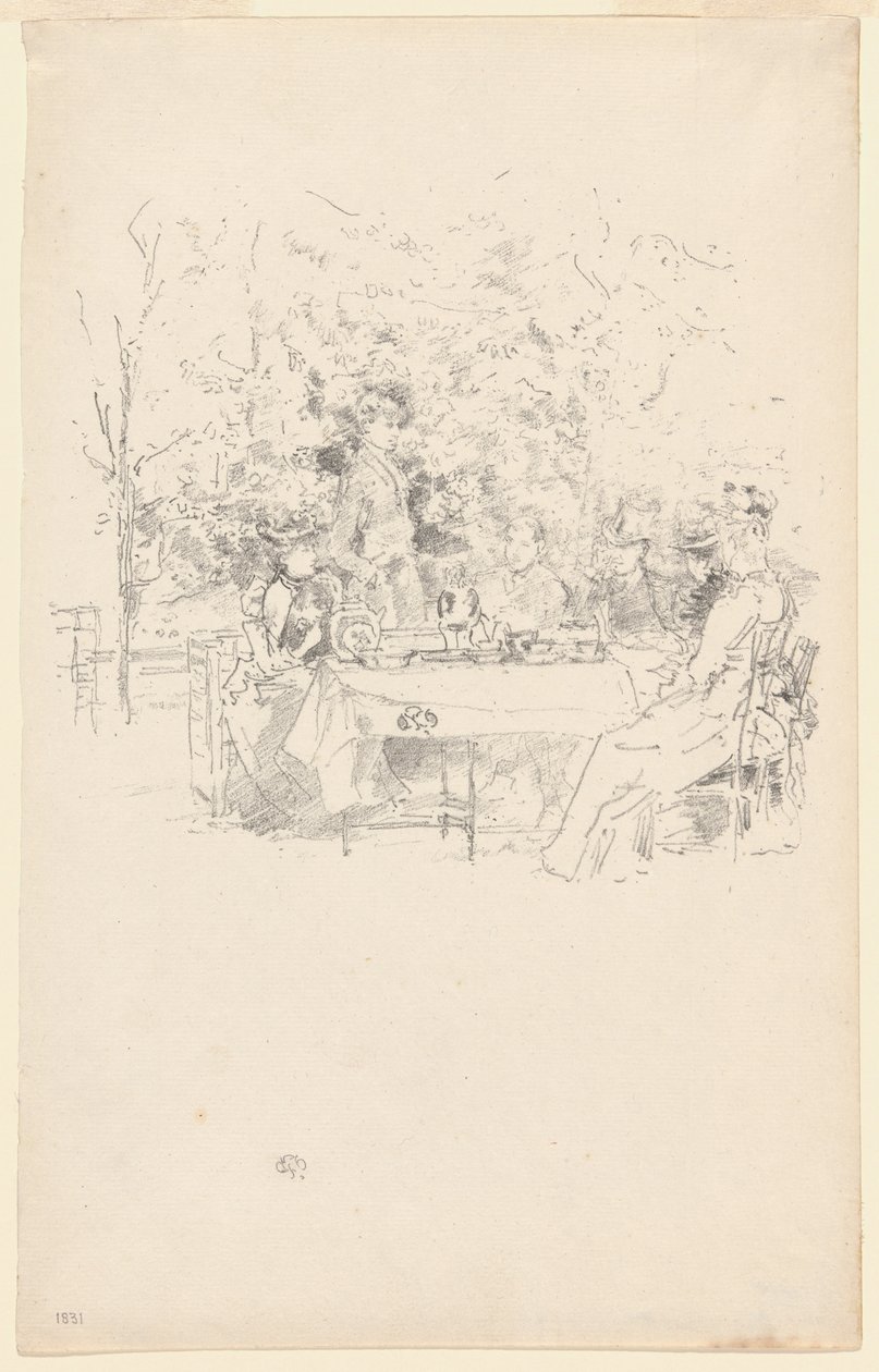 Bahçe by James Abbott McNeill Whistler