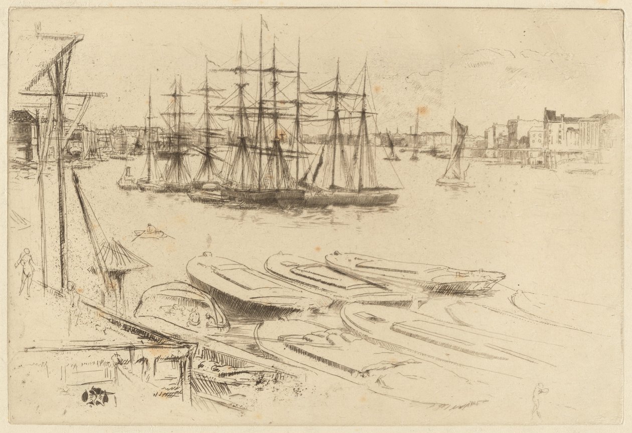 Büyük Havuz by James Abbott McNeill Whistler