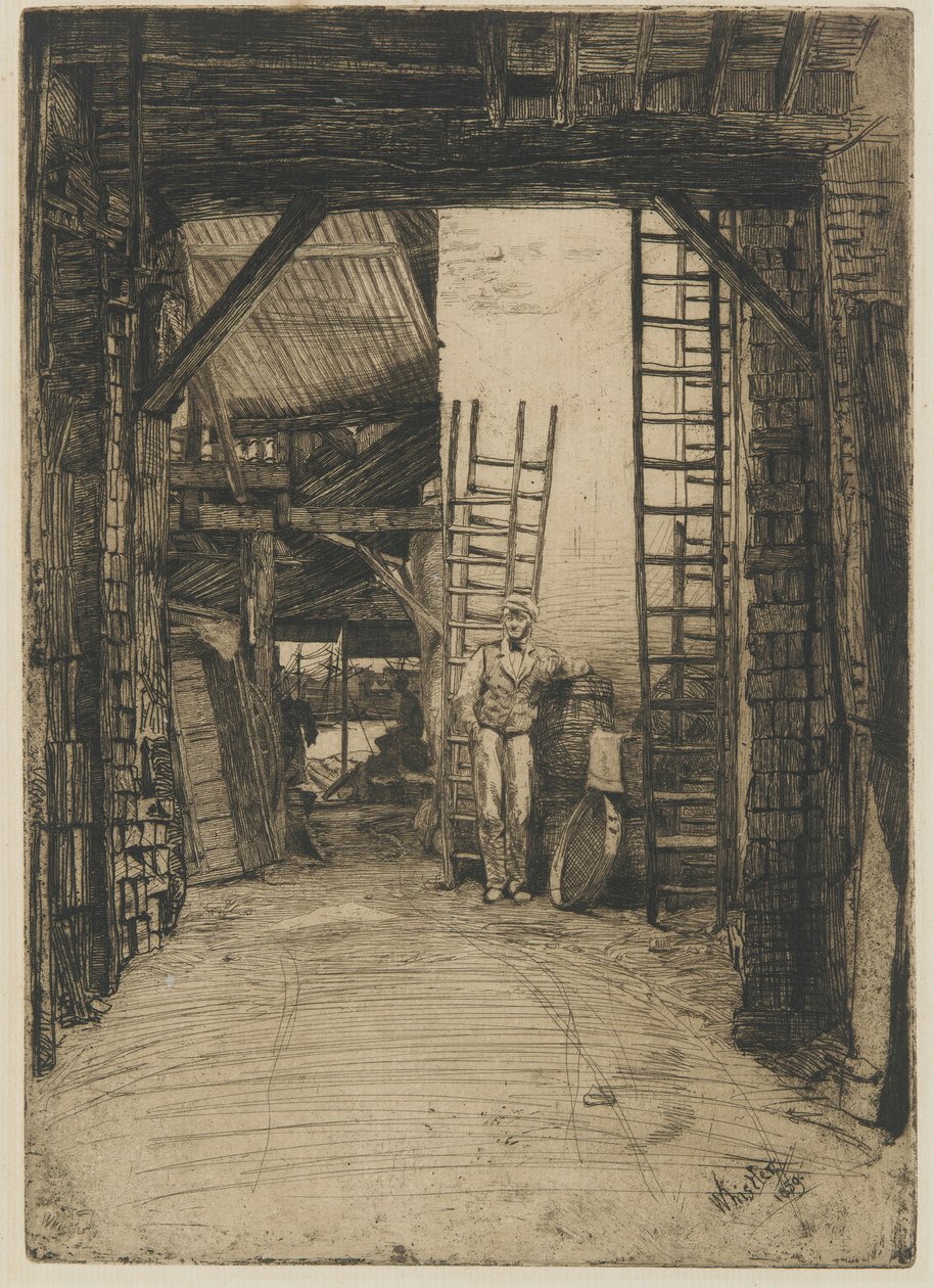 Kireç Yakıcı by James Abbott McNeill Whistler