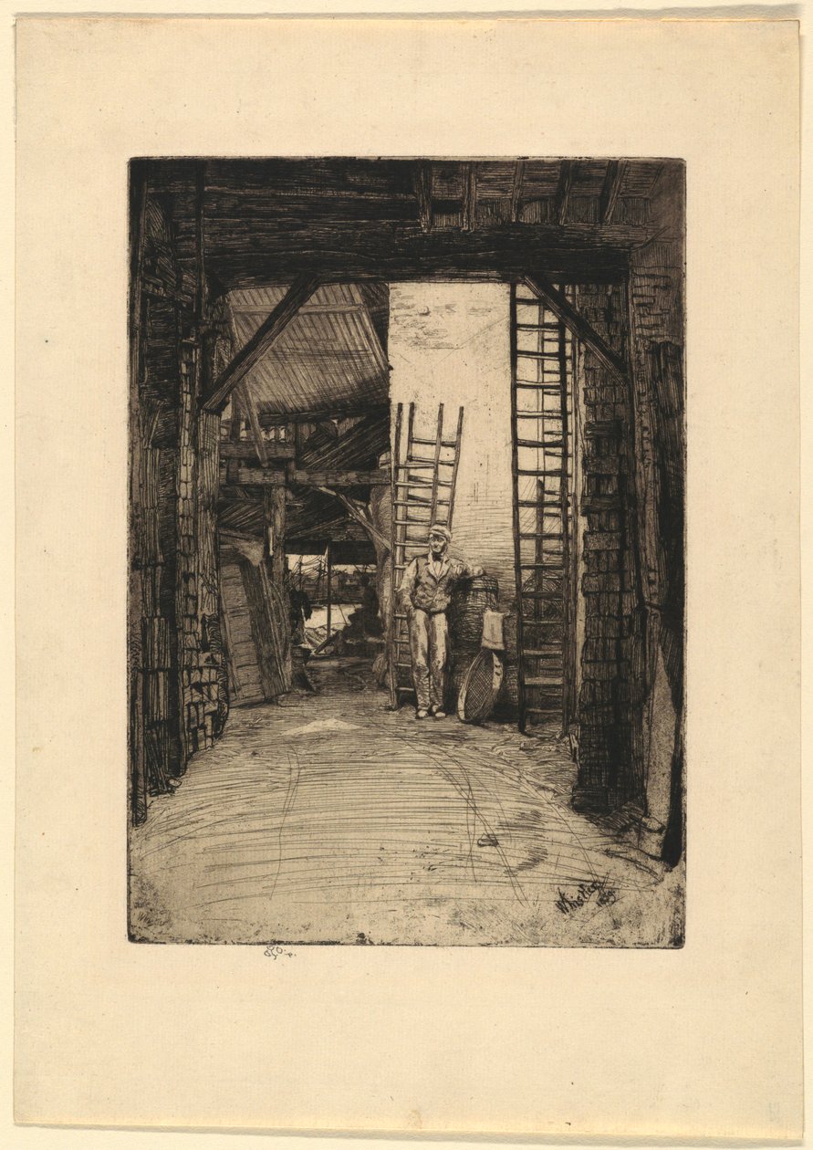 Kireç Yakıcı by James Abbott McNeill Whistler