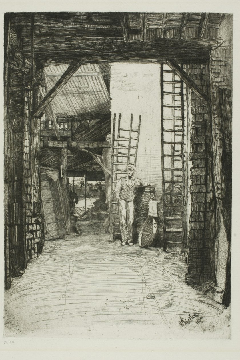 Kireç Yakıcı by James Abbott McNeill Whistler