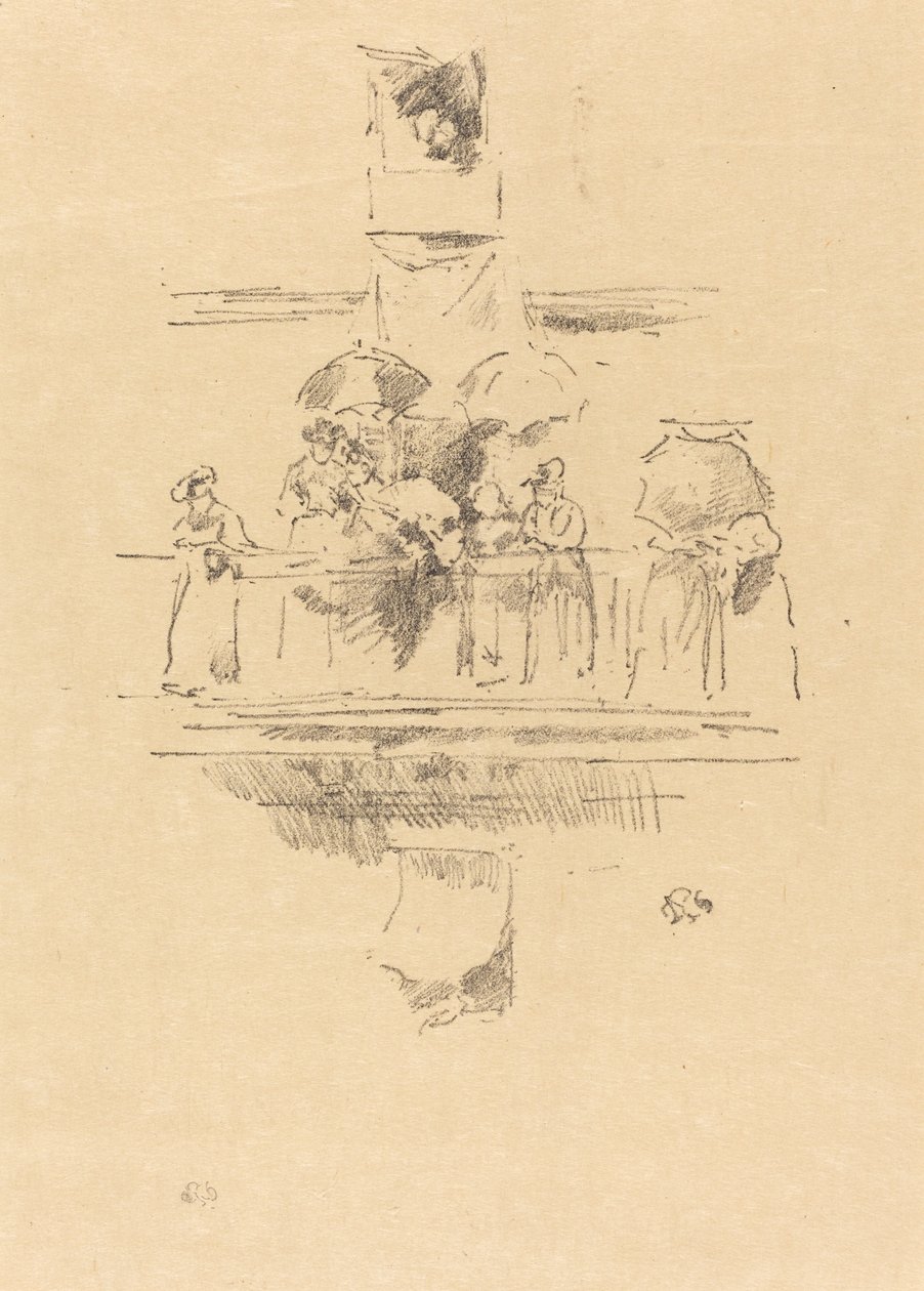 Küçük Balkon by James Abbott McNeill Whistler