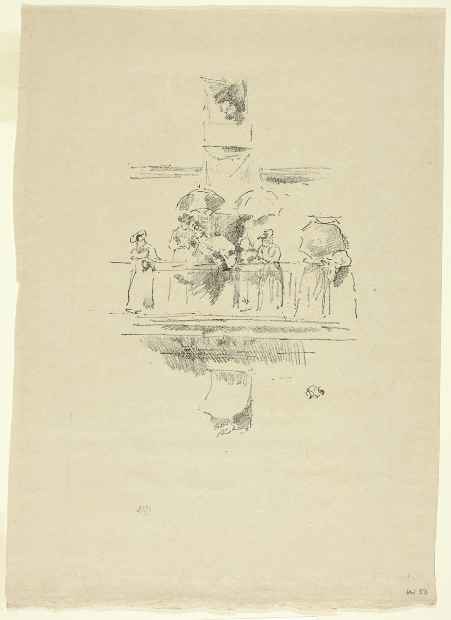 Küçük Balkon by James Abbott McNeill Whistler