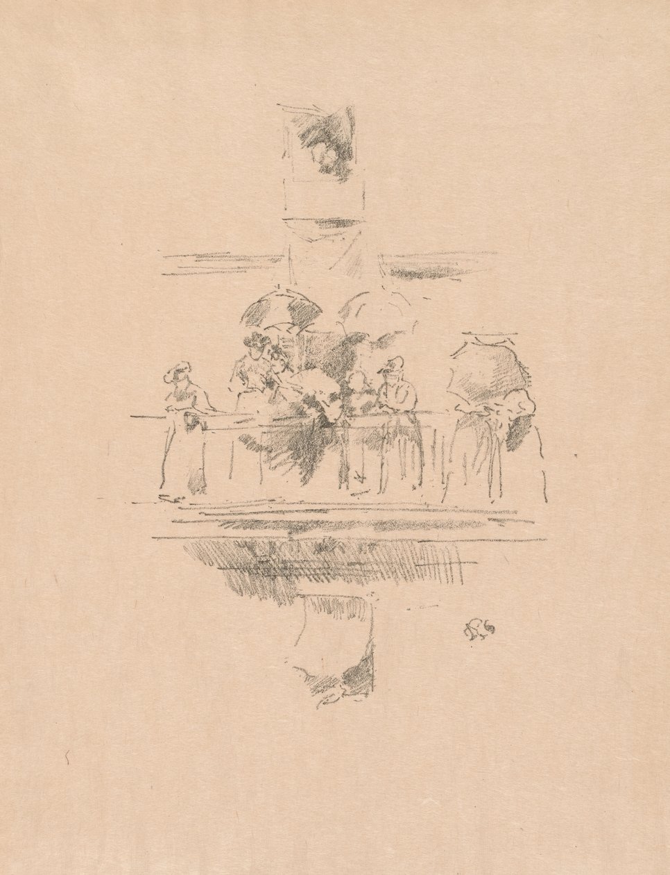 Küçük Balkon by James Abbott McNeill Whistler