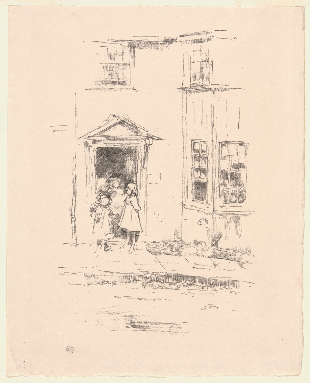 Küçük Kapı, Lyme Regis by James Abbott McNeill Whistler