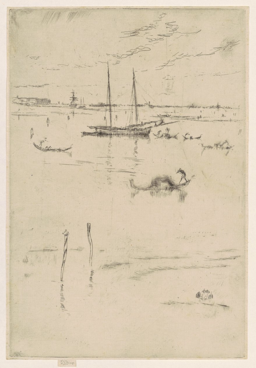 Küçük Lagün by James Abbott McNeill Whistler