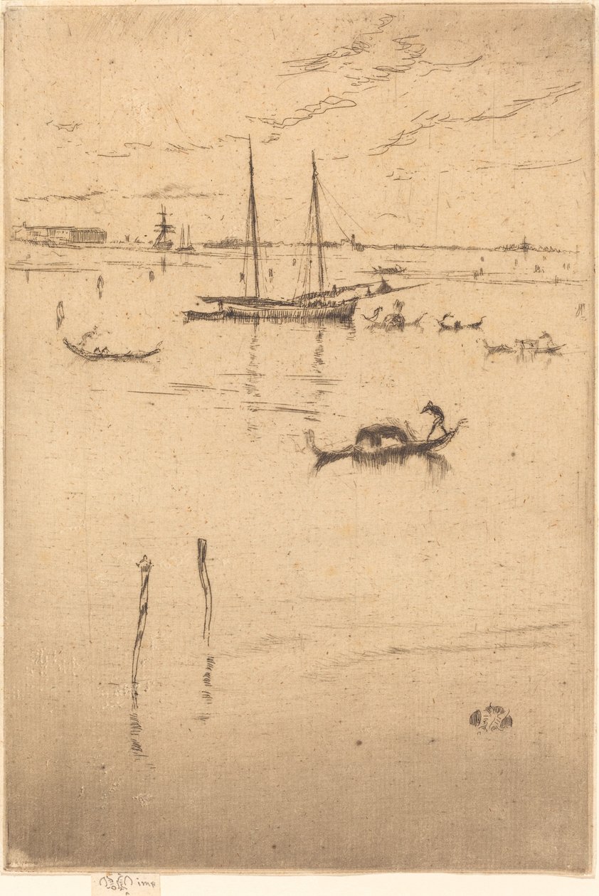 Küçük Lagün by James Abbott McNeill Whistler