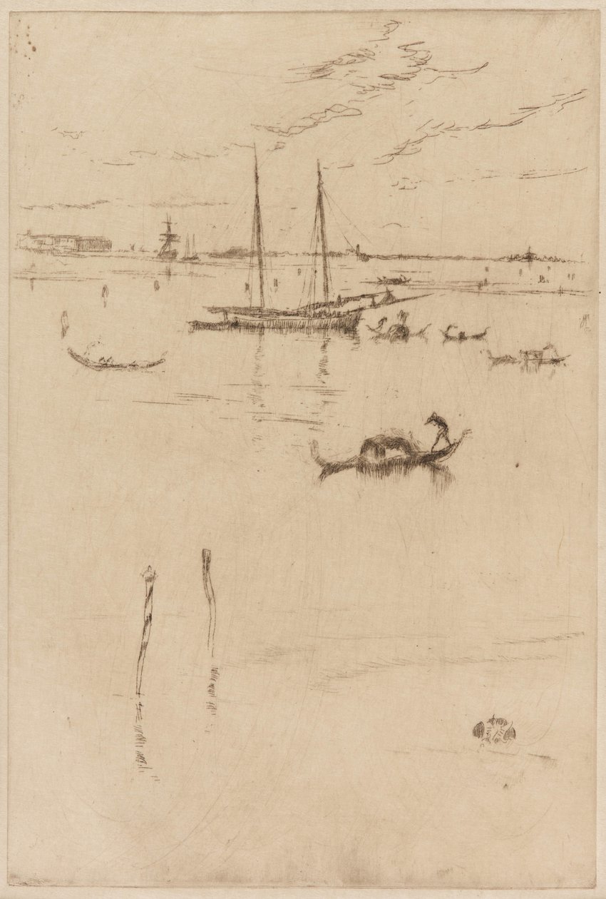 Küçük Lagün by James Abbott McNeill Whistler