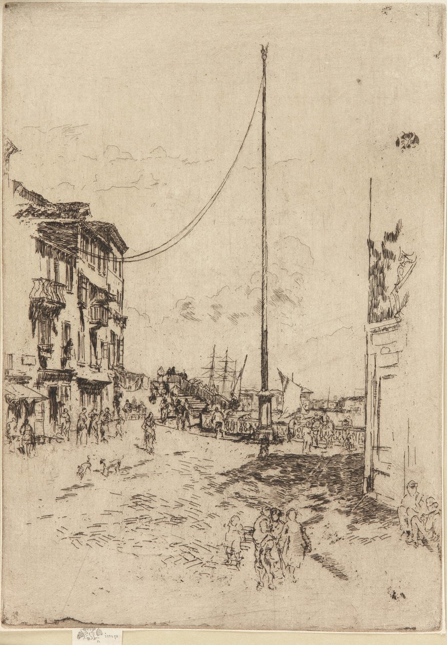 Küçük Direk by James Abbott McNeill Whistler