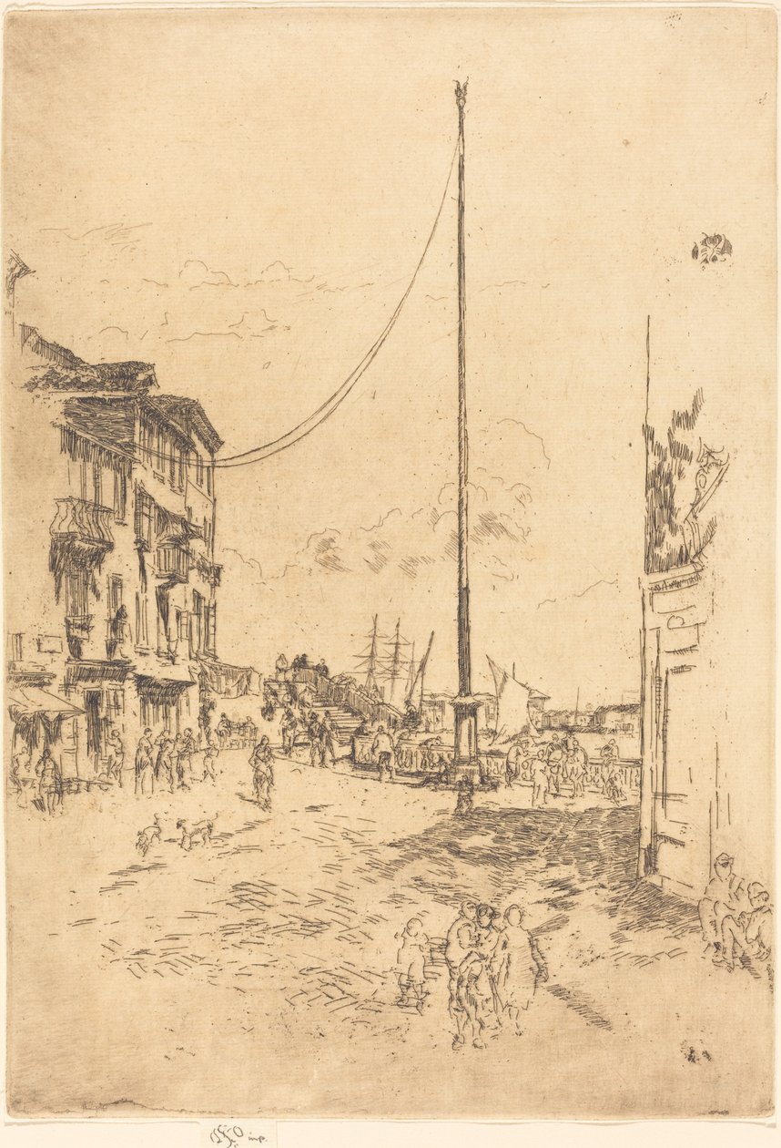 Küçük Direk by James Abbott McNeill Whistler