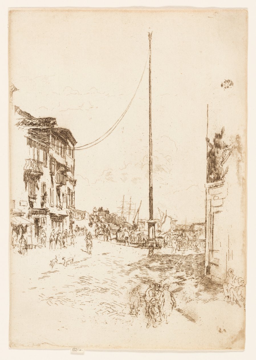 Küçük Direk by James Abbott McNeill Whistler
