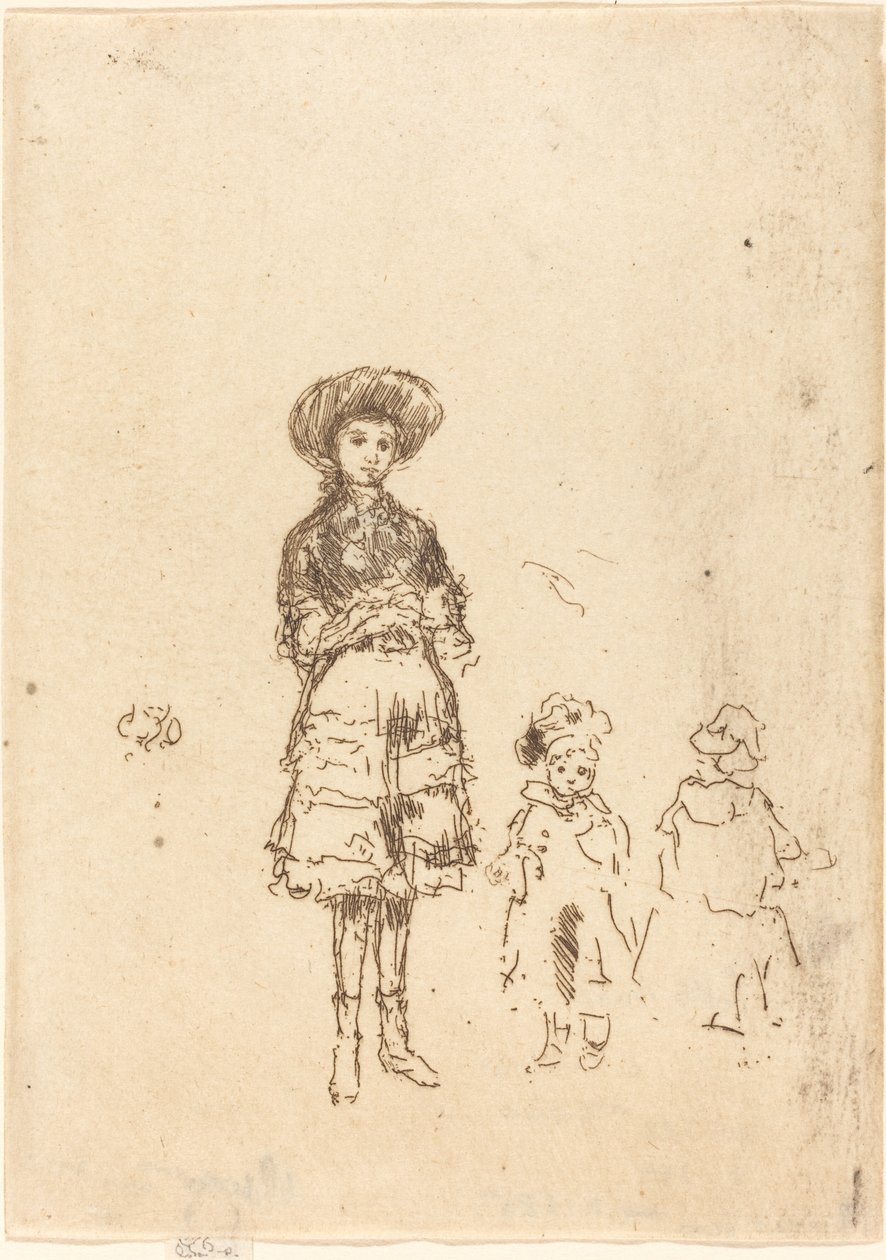 küçük hemşire by James Abbott McNeill Whistler