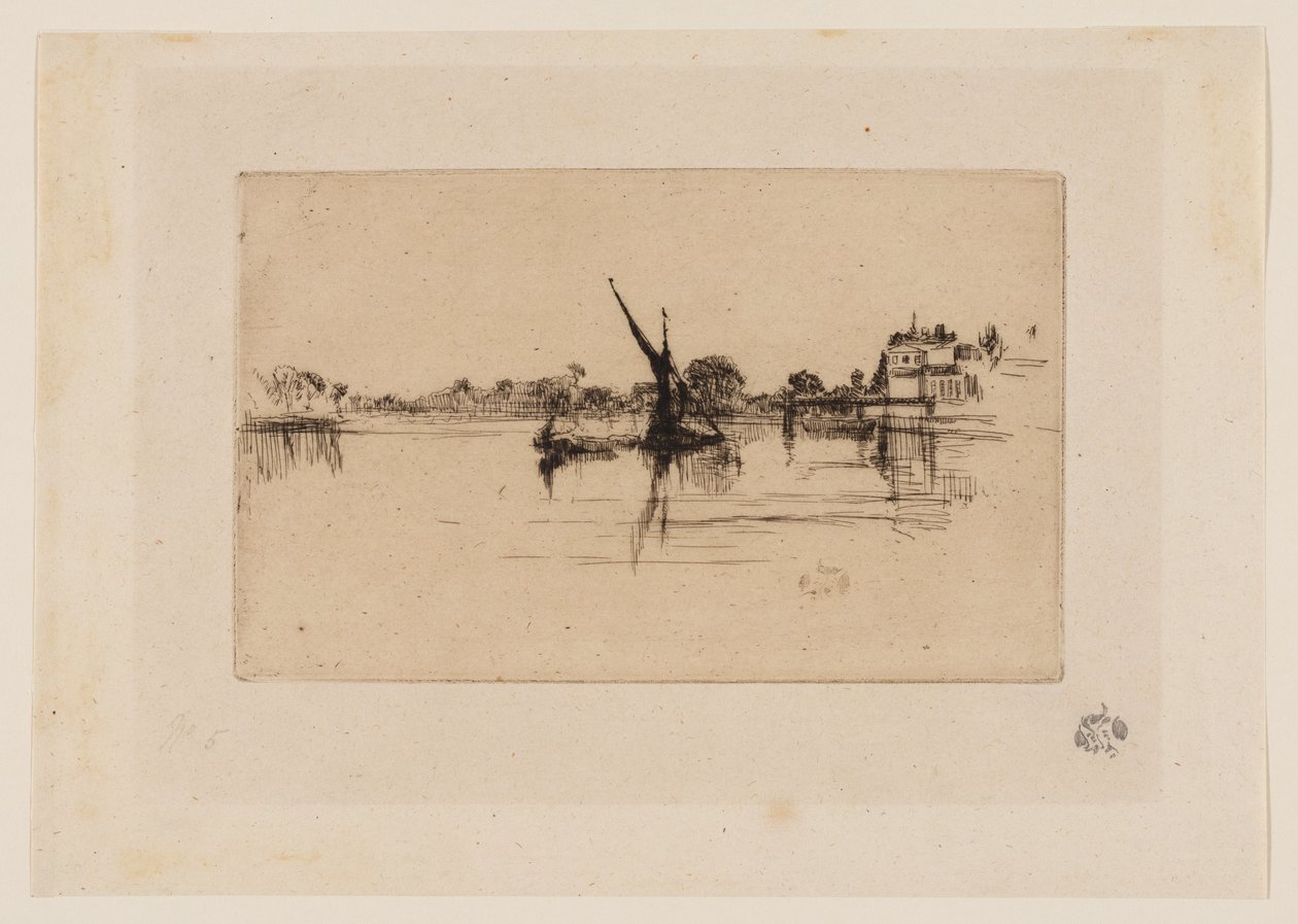 Küçük Putney by James Abbott McNeill Whistler