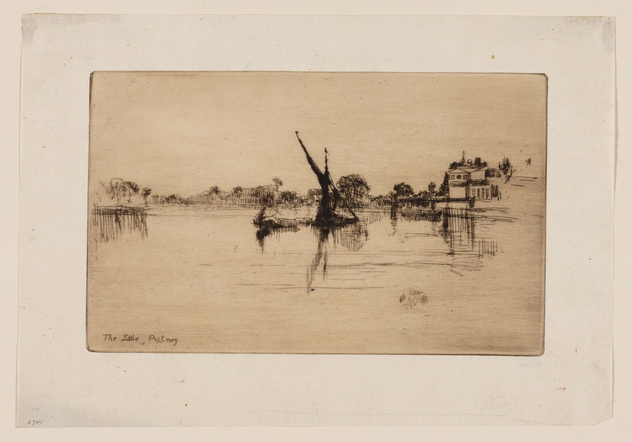 Küçük Putney by James Abbott McNeill Whistler