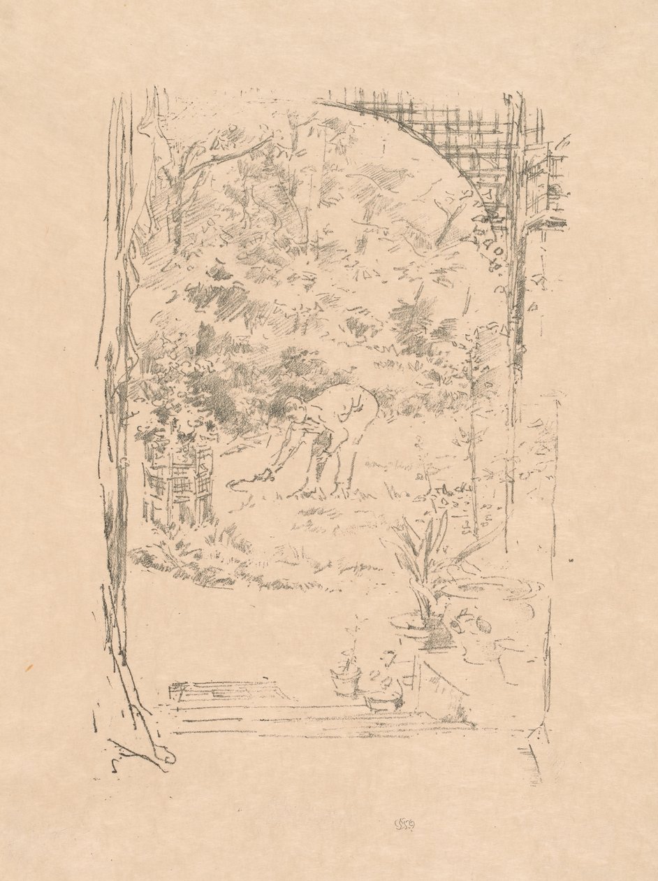 Oraklı Adam by James Abbott McNeill Whistler