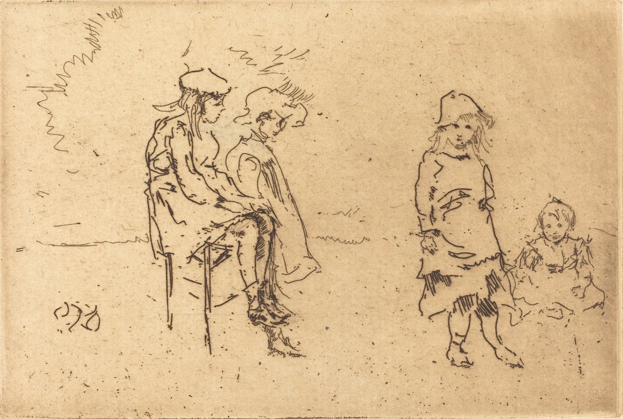Menpes Çocukları by James Abbott McNeill Whistler