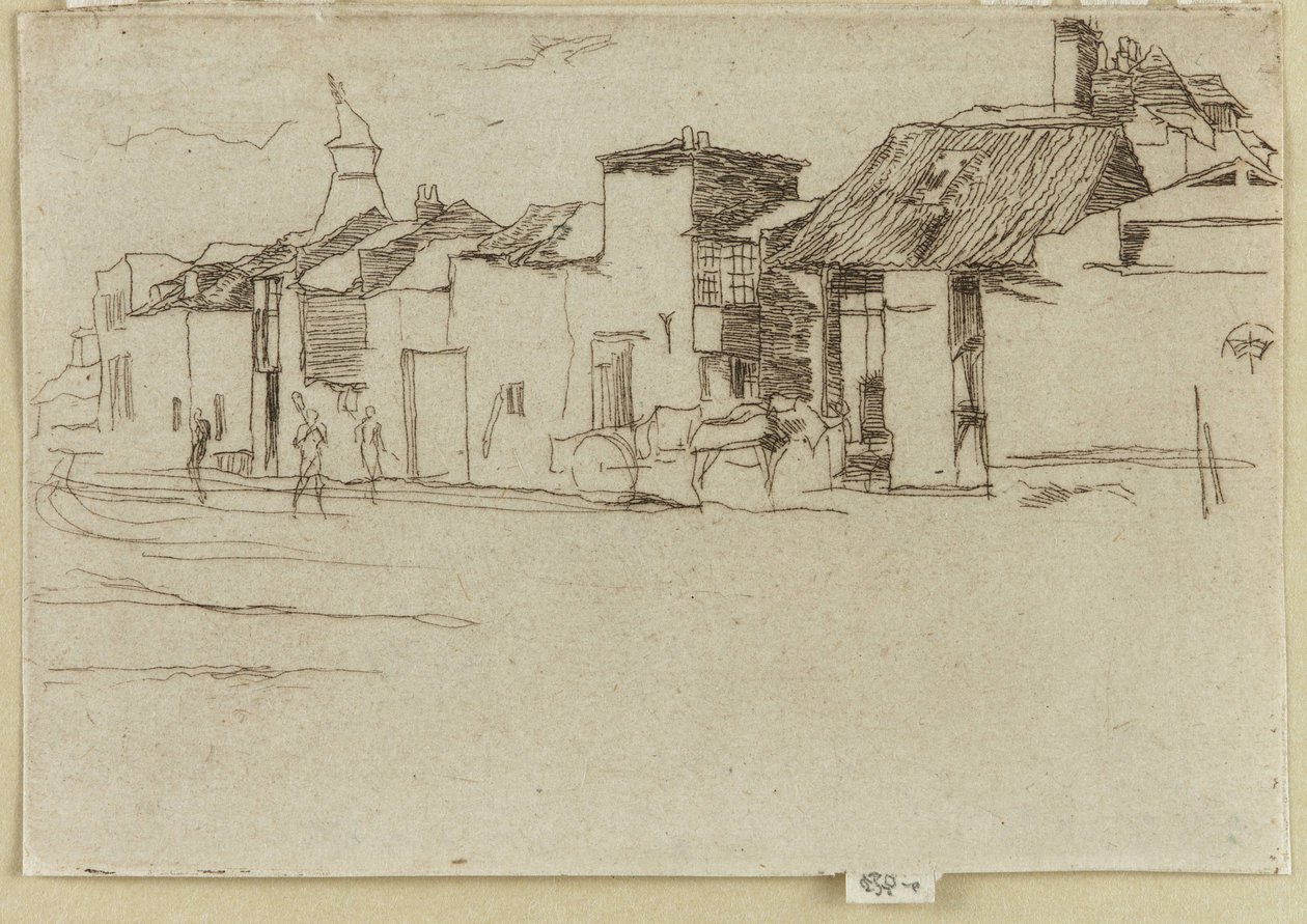 Eski Kuğu Bira Fabrikası, Chelsea by James Abbott McNeill Whistler