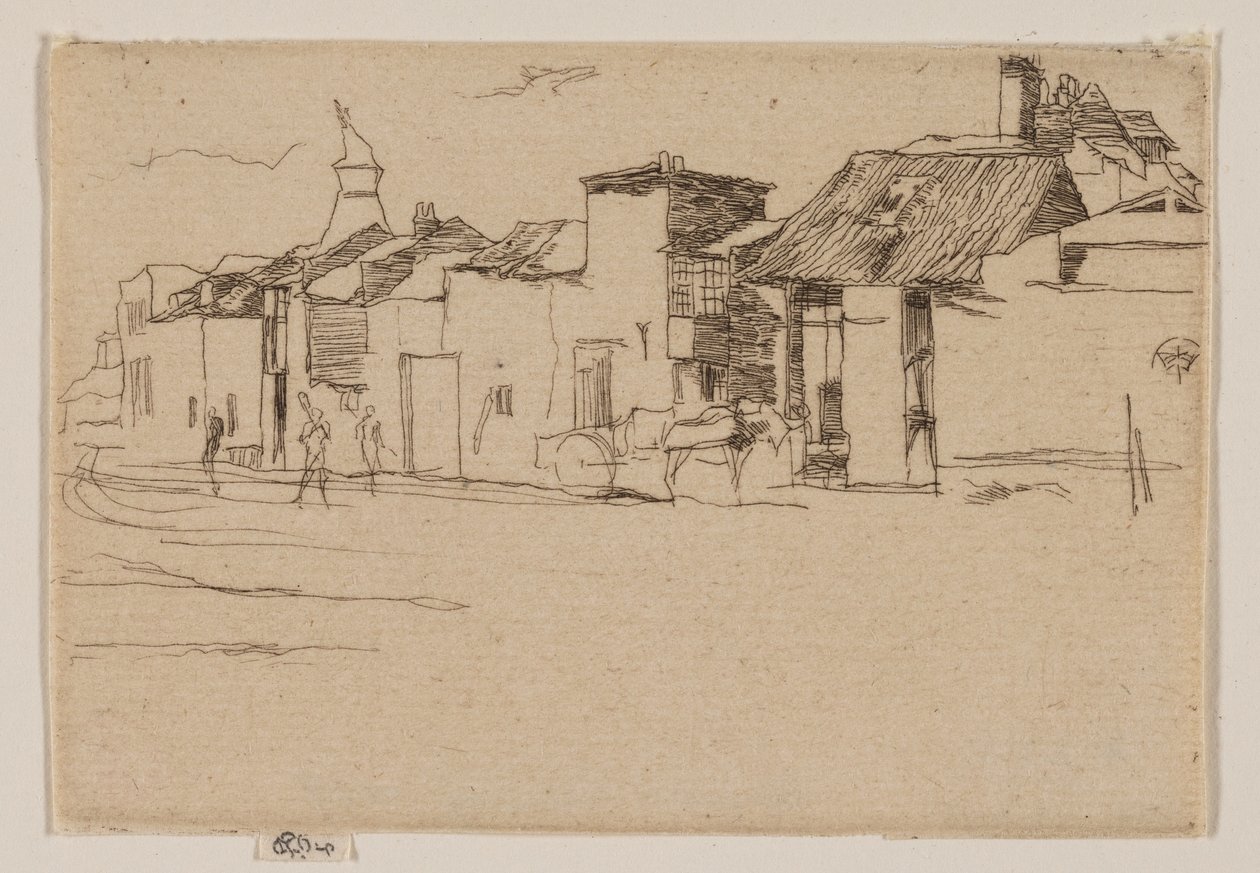 Eski Kuğu Bira Fabrikası, Chelsea by James Abbott McNeill Whistler