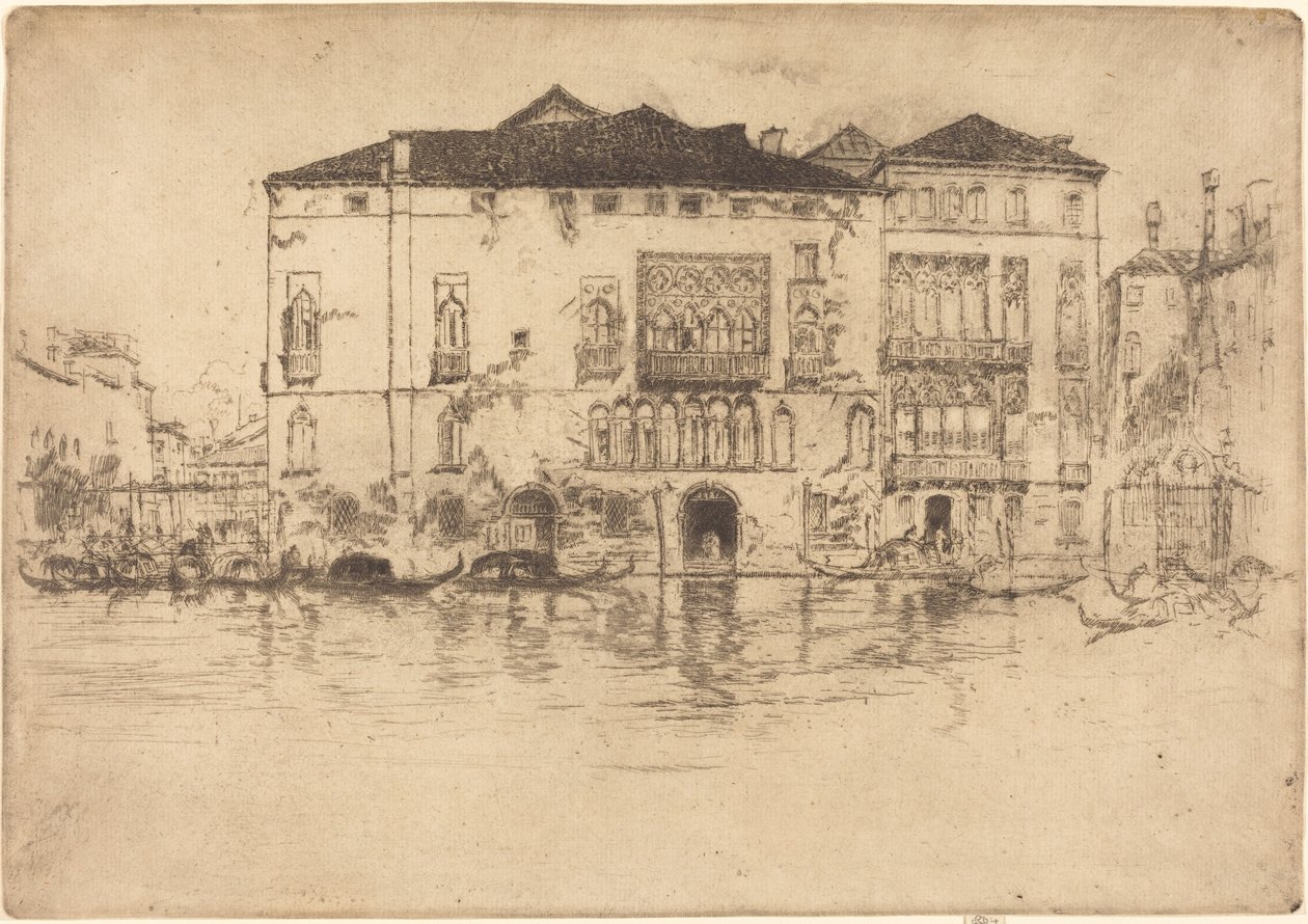 Saraylar by James Abbott McNeill Whistler