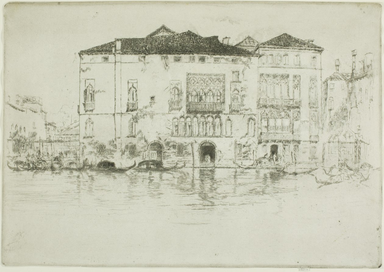 Saraylar by James Abbott McNeill Whistler