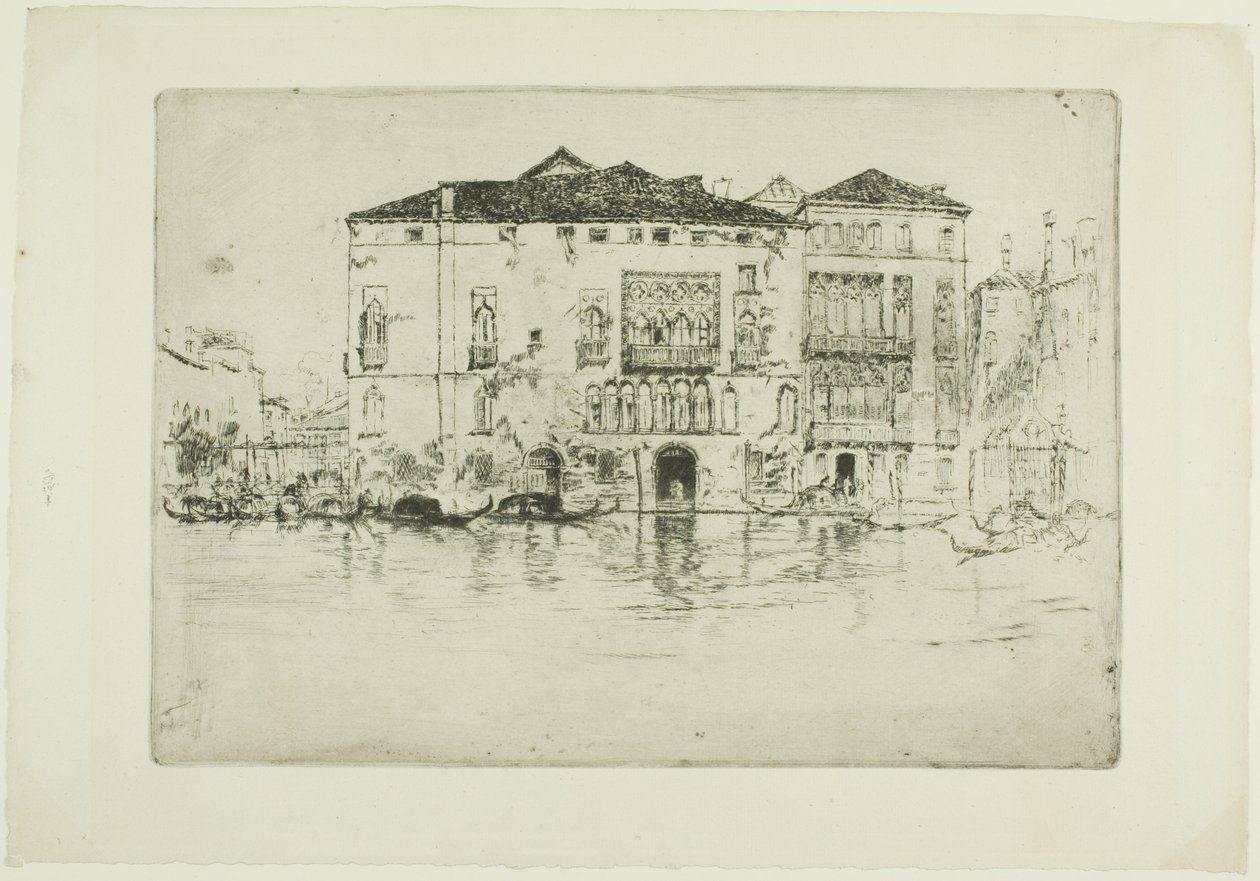 Saraylar by James Abbott McNeill Whistler