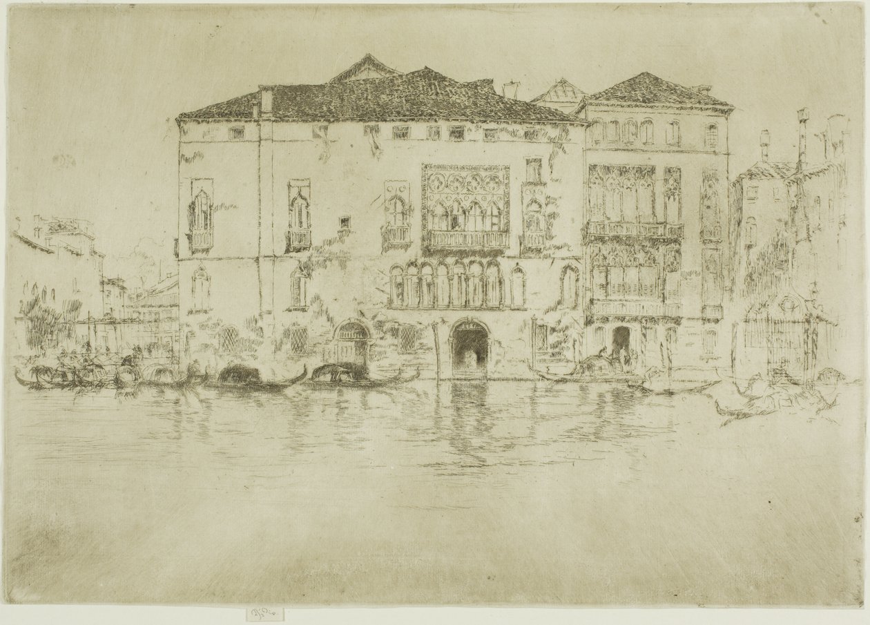 Saraylar by James Abbott McNeill Whistler