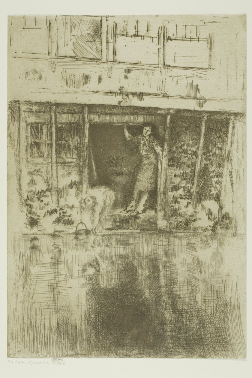 Pierrot by James Abbott McNeill Whistler