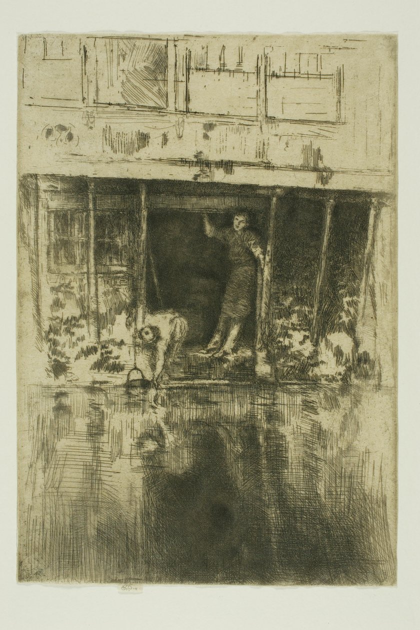 Pierrot by James Abbott McNeill Whistler